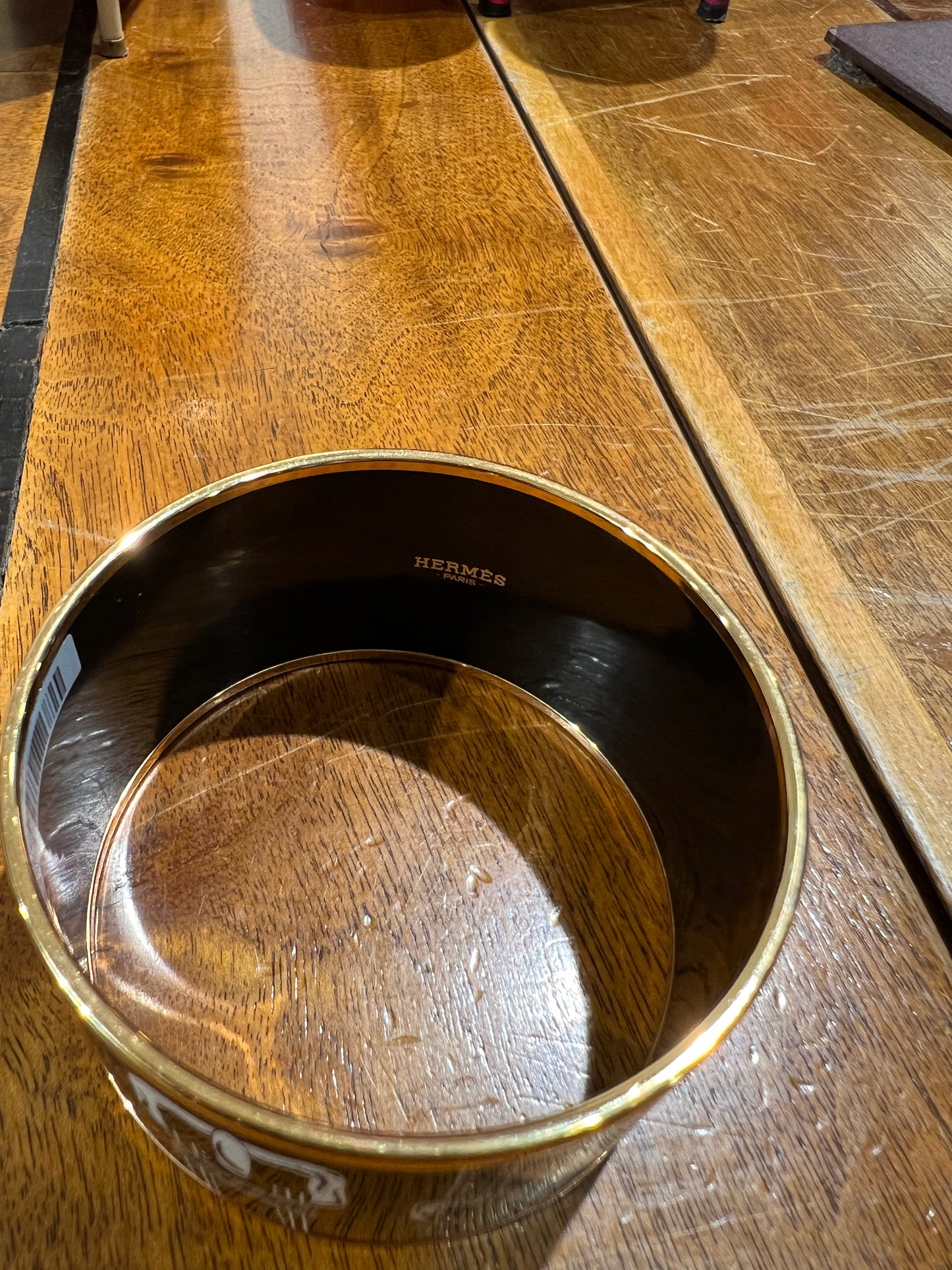 Hermès bracciale smaltato fibbie