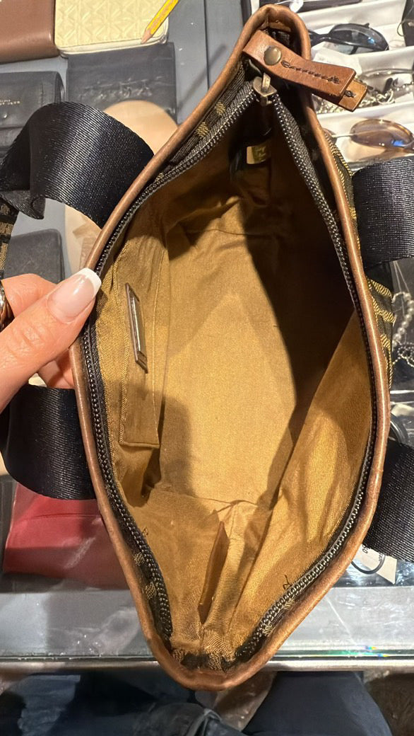 Fendi borsina zucca marrone