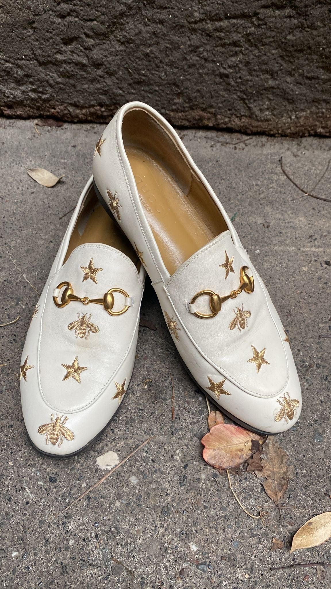 Gucci mocassini bianchi api