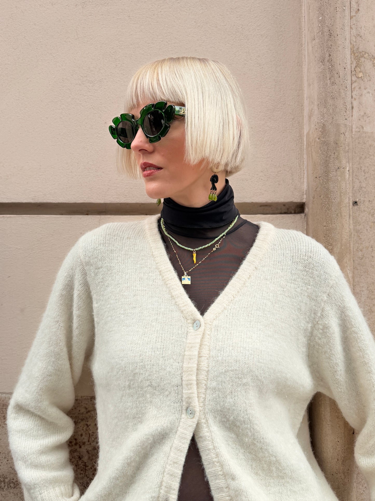 Loewe occhiali verdi