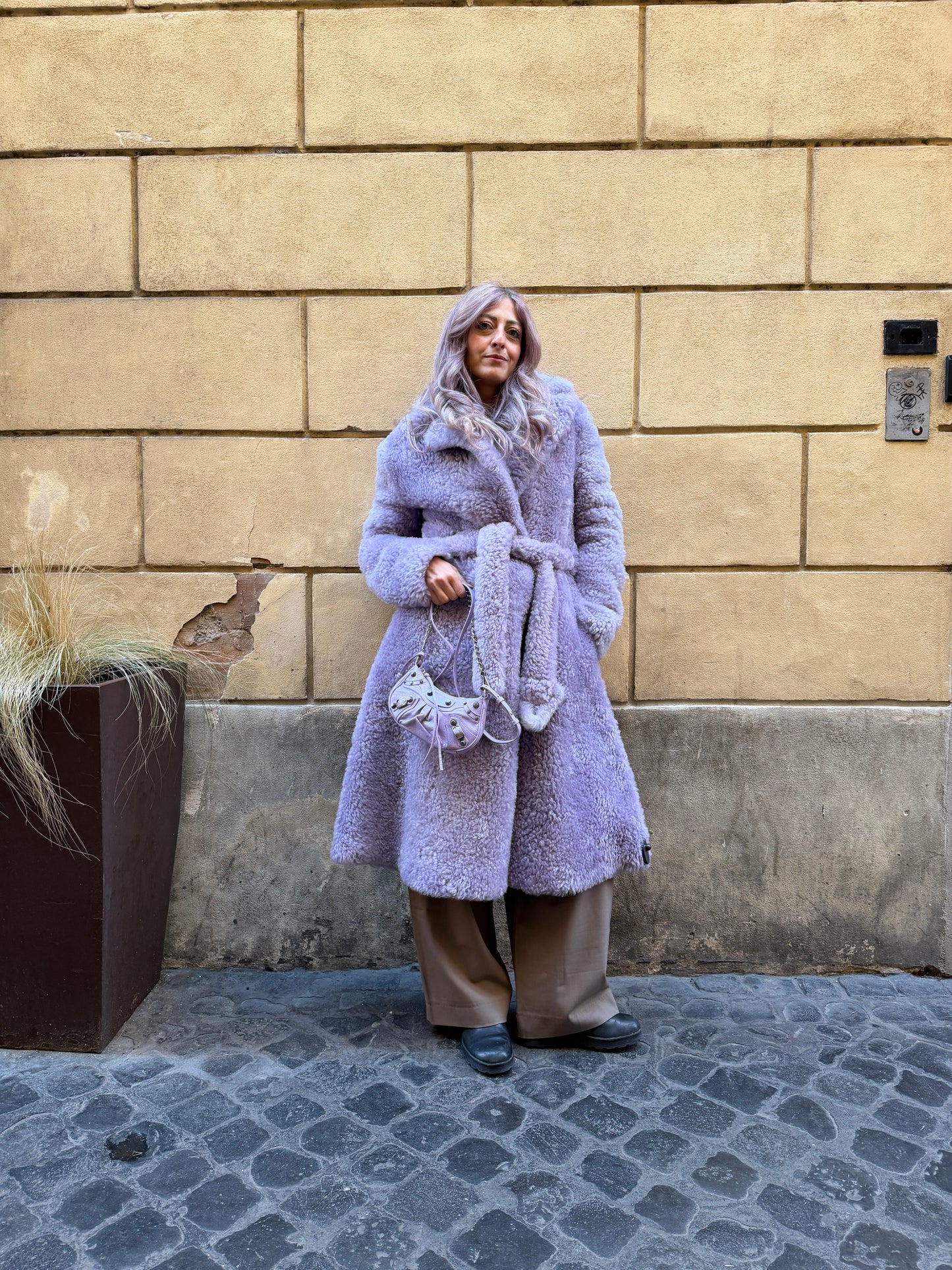 Bottega Veneta montone lilla