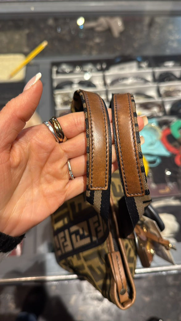 Fendi borsina zucca marrone
