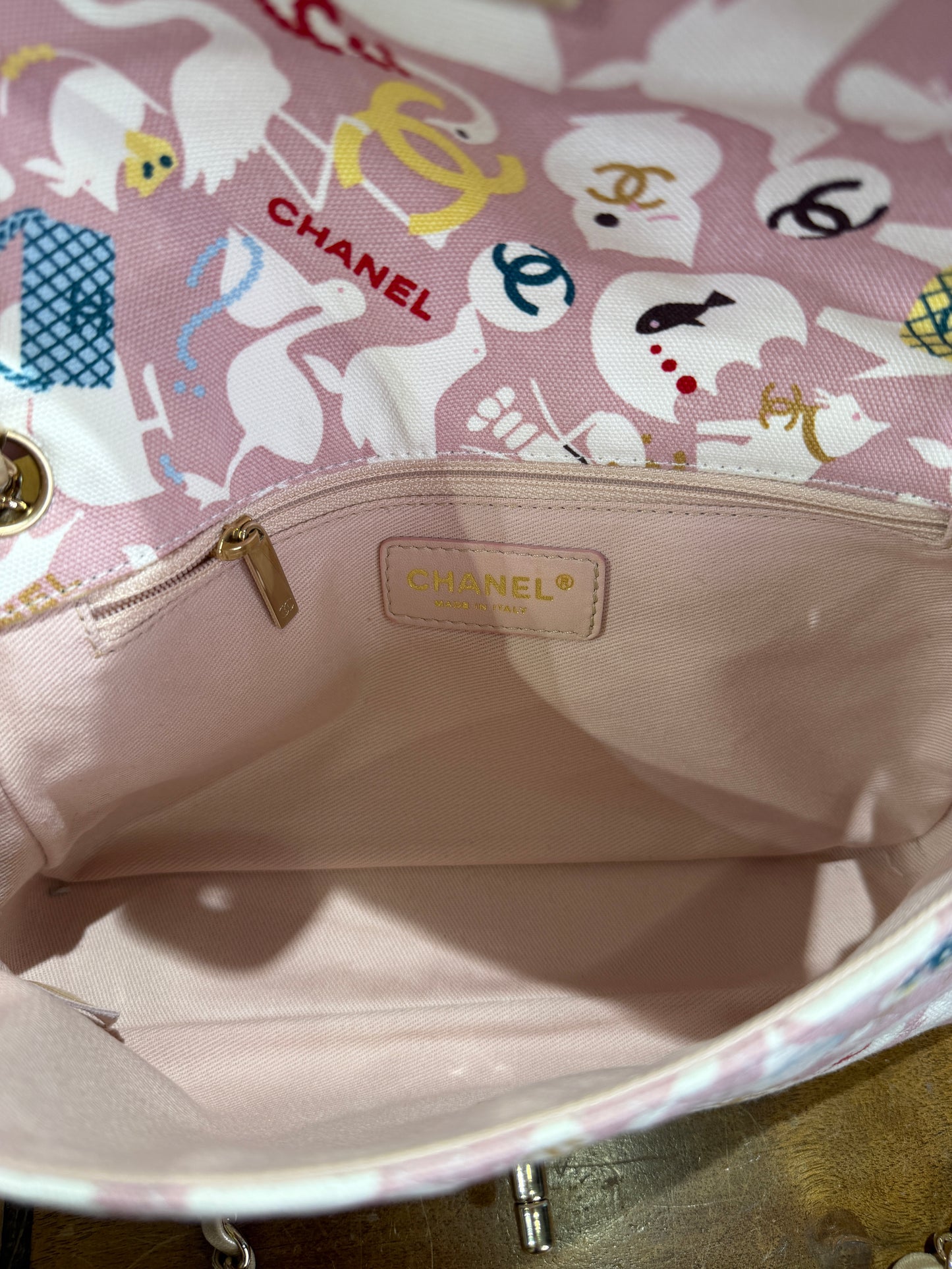 Chanel timeless flap Baby Animals spring 2007 - lesleyluxuryvintage