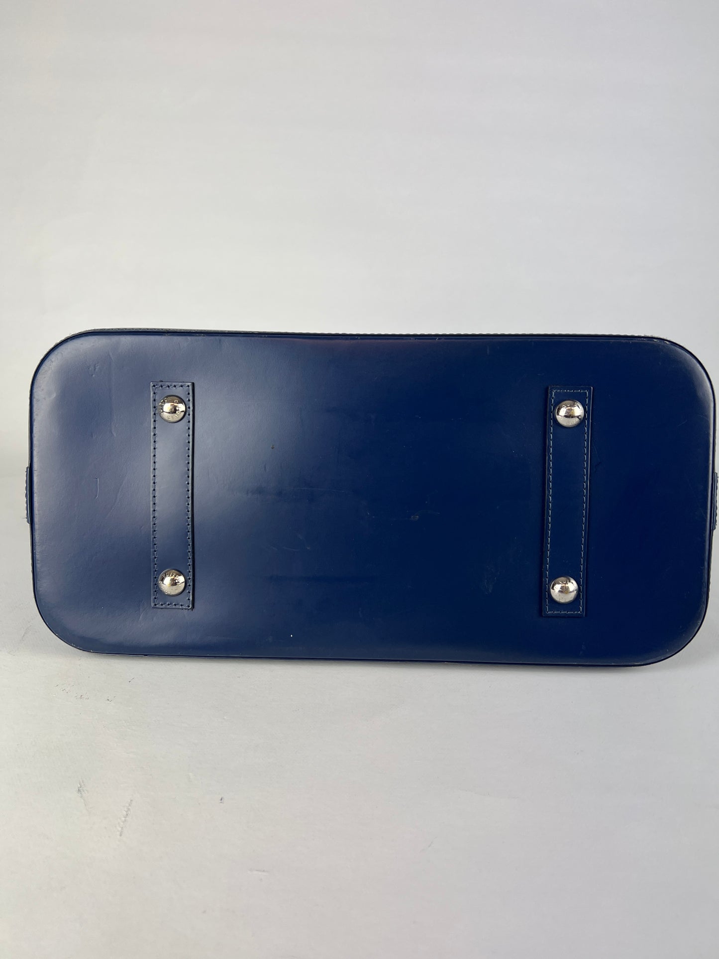 Louis Vuitton Alma Large epi blu