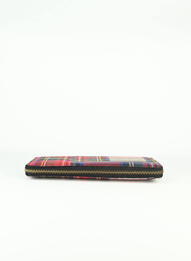 Comme des Garcons portafogli in tartan