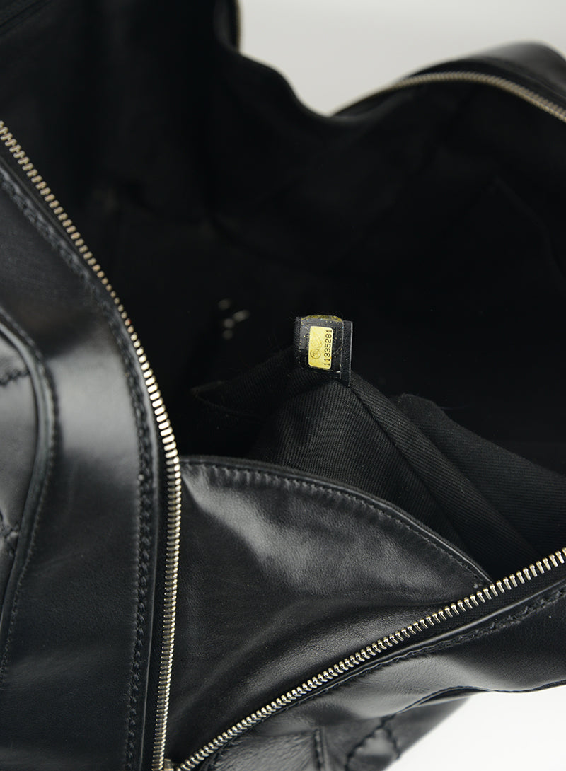 Chanel Bauletto in pelle quilted nera