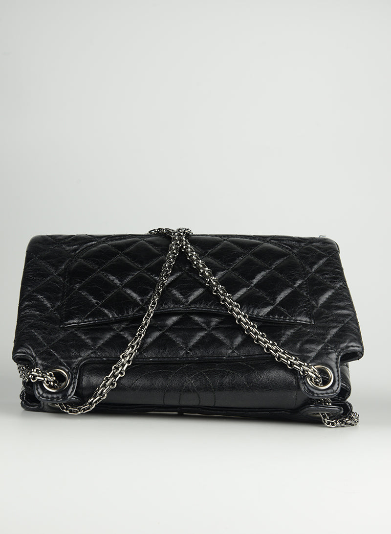 Chanel Borsa Inchiostro in pelle matelassé nera
