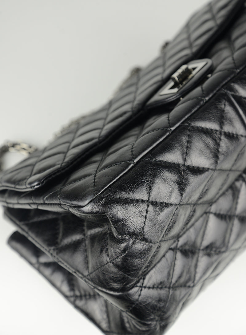 Chanel Borsa Inchiostro in pelle matelassé nera