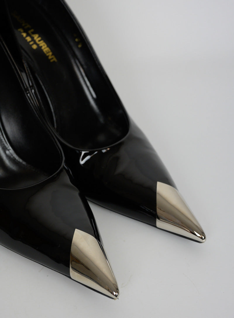 Saint Laurent Décolléte in vernis nera - N. 38 ½