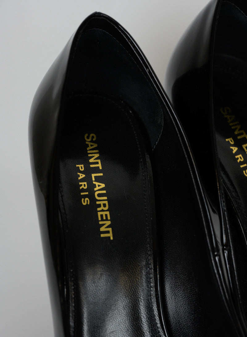 Saint Laurent Décolléte in vernis nera - N. 38 ½