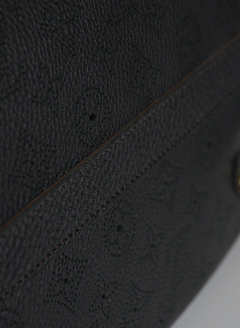Louis Vuitton Mahina Cirrus bag PM bag in black leather