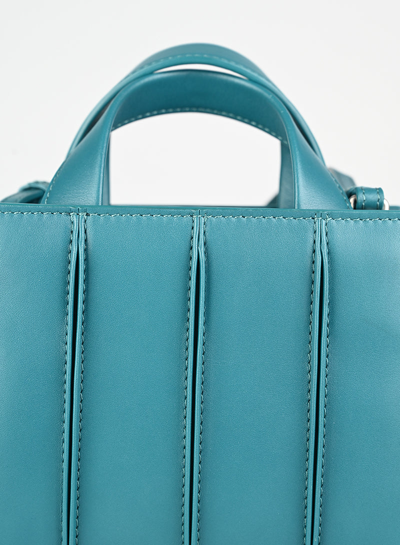 Max Mara by Renzo Piano Borsa in pelle petrolio