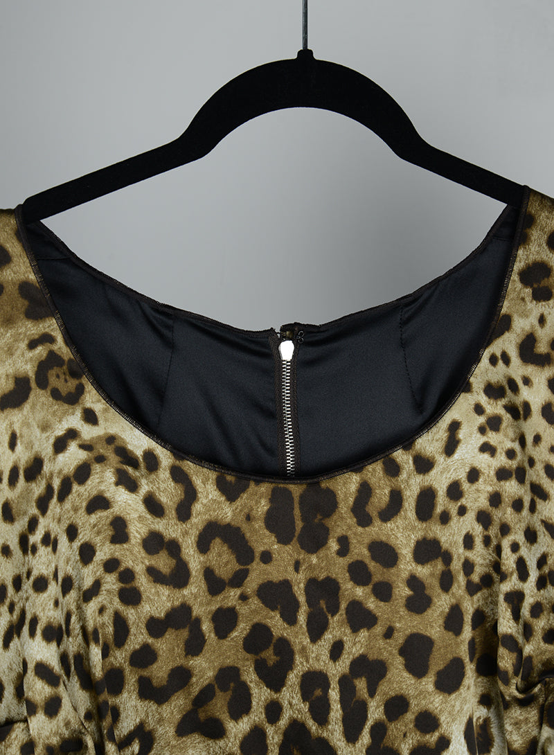 Dolce e Gabbana Abito tubino animalier - Tg. 46