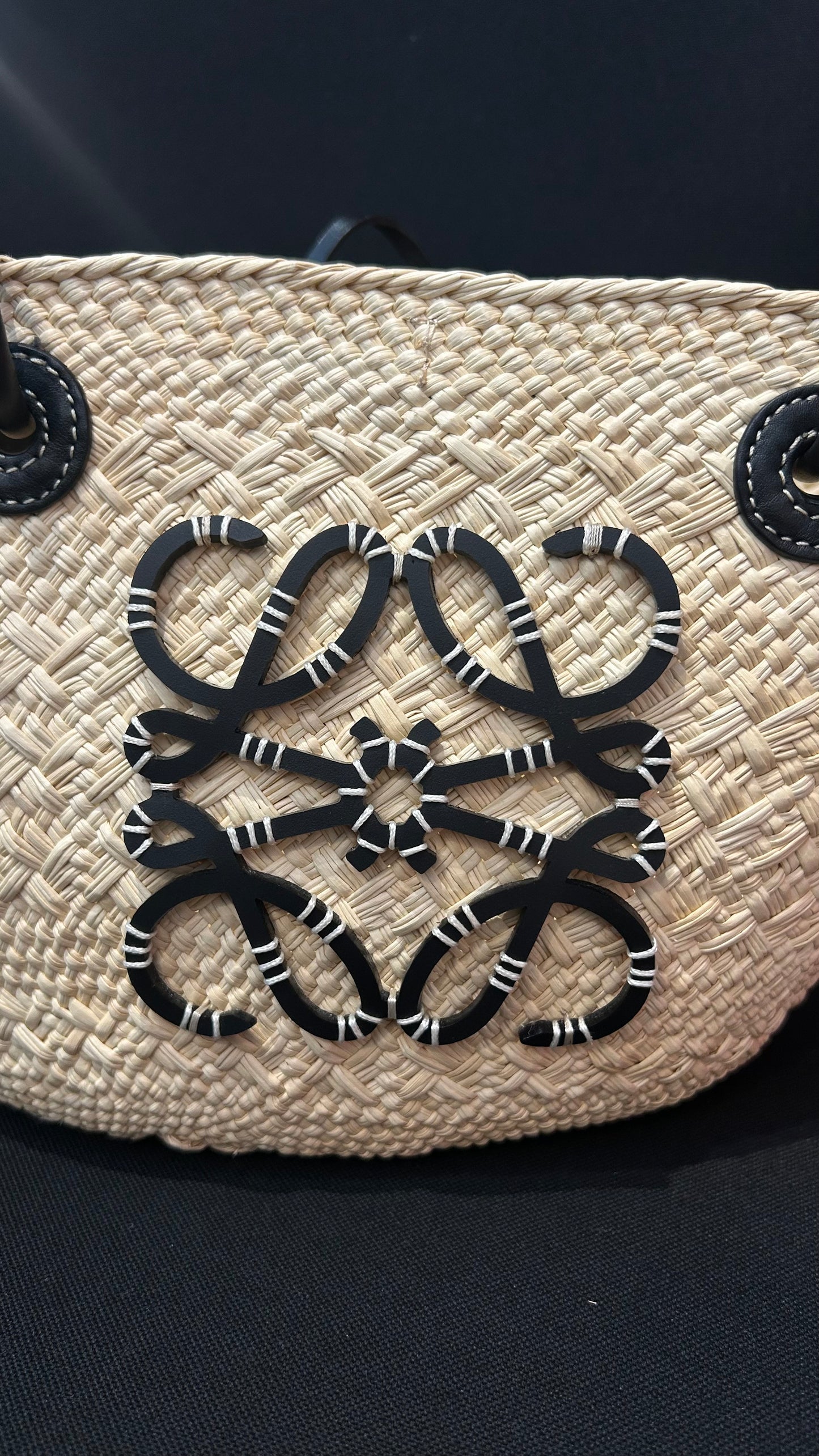 Borsa paglia Loewe