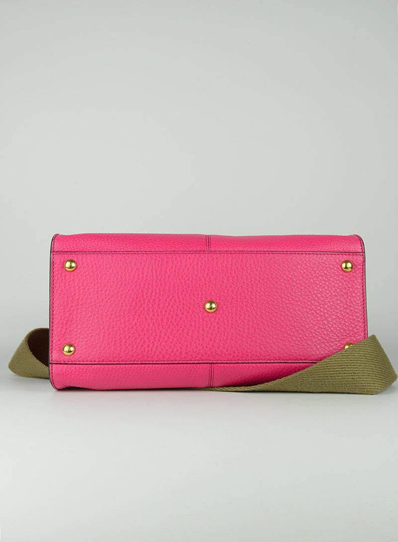 Fendi Selleria Borsa Peekaboo Isseu X-lite fucsia