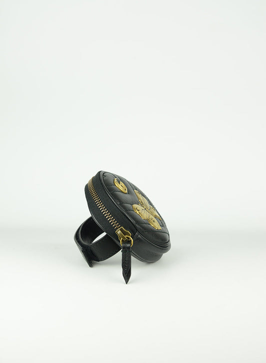 Gucci Portamonete da polso nero - lesleyluxuryvintage