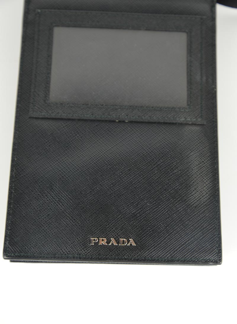 Prada Cell phone holder shoulder bag in saffiano leather