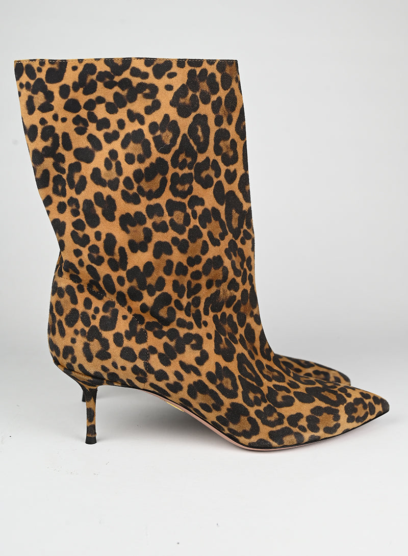 Aquazzura Stivaletti animalier - N. 39 ½