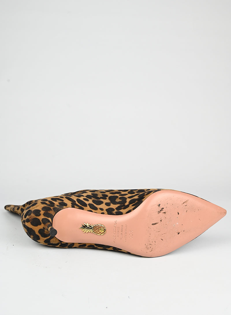Aquazzura Stivaletti animalier - N. 39 ½