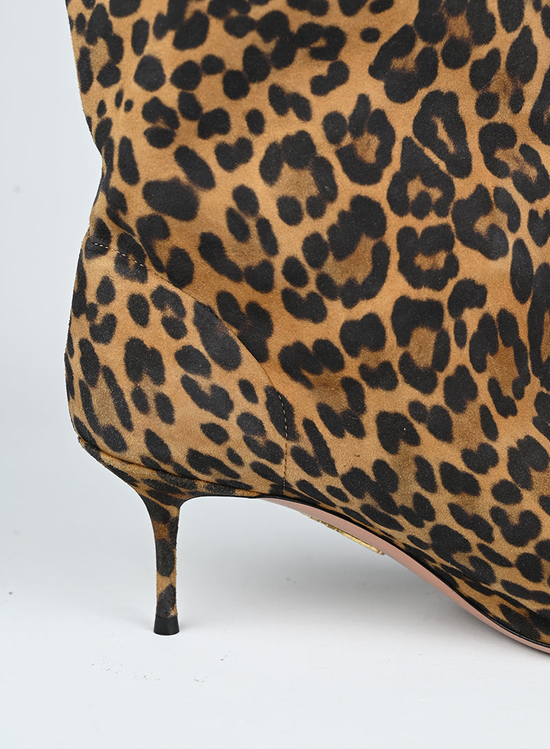 Aquazzura Stivaletti animalier - N. 39 ½
