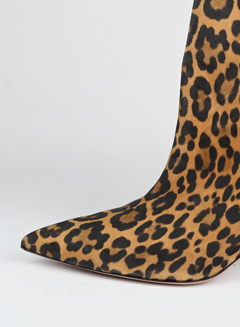 Aquazzura Stivaletti animalier - N. 39 ½