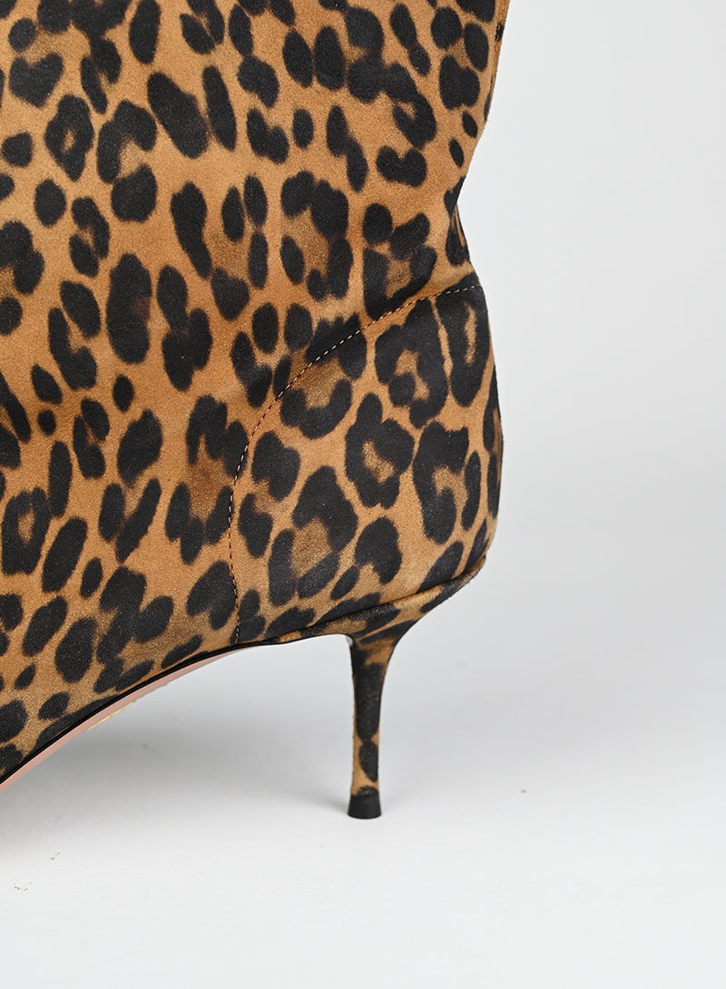 Aquazzura Stivaletti animalier - N. 39 ½