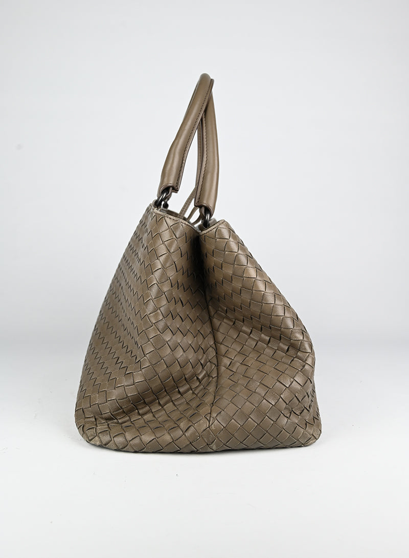 Bottega Veneta Borsa Milano in pelle fango