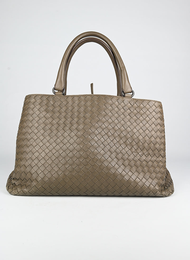 Bottega Veneta Borsa Milano in pelle fango