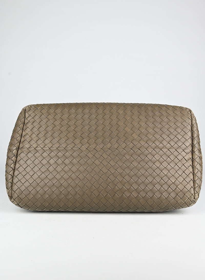 Bottega Veneta Borsa Milano in pelle fango