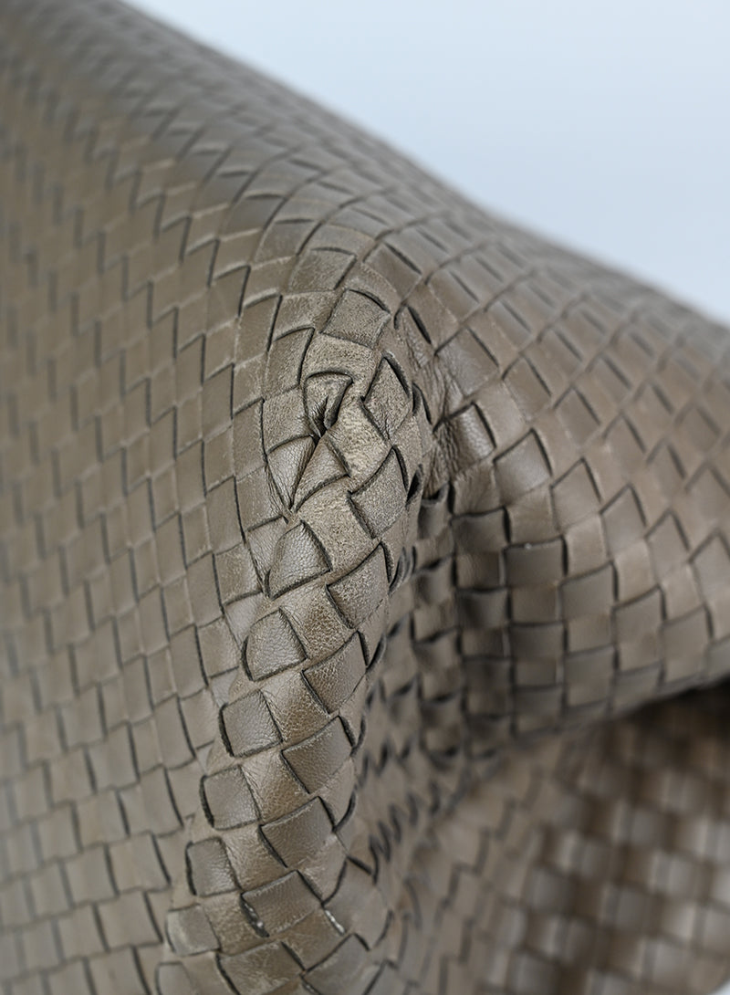 Bottega Veneta Borsa Milano in pelle fango