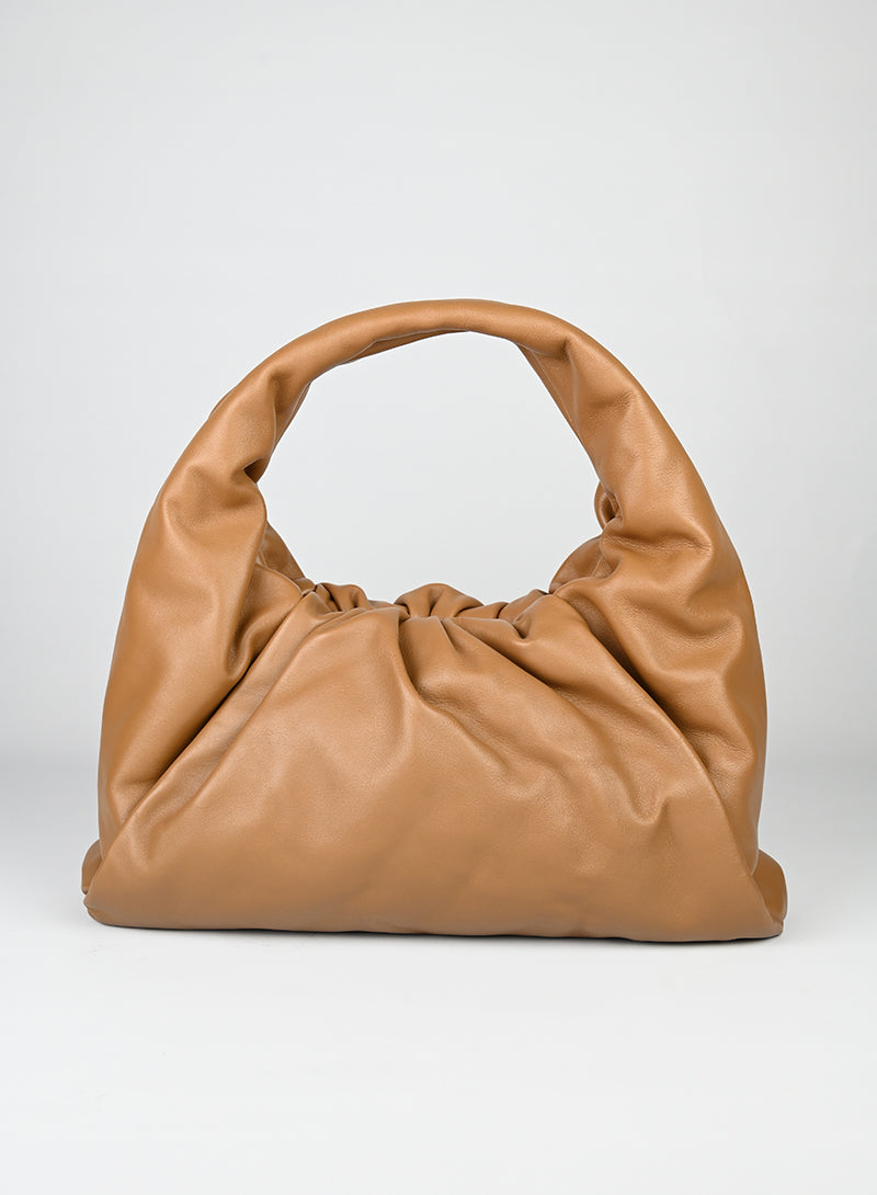 Bottega Veneta Borsa Hobo Pouch nocciola – lesleyluxuryvintage