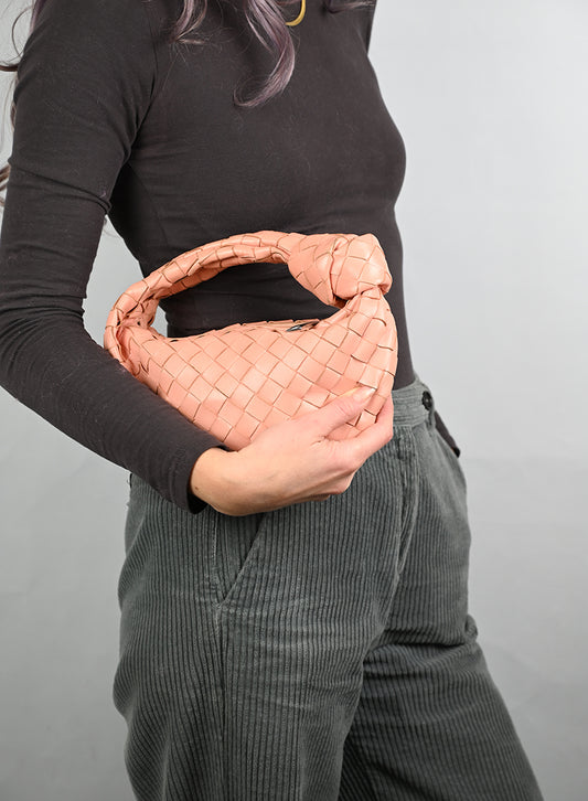 Bottega Veneta Borsa Mini Jodie rosa