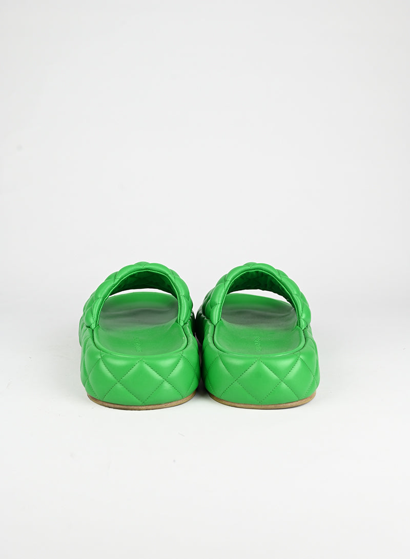 Bottega Veneta Sandali in pelle verde - N. 39