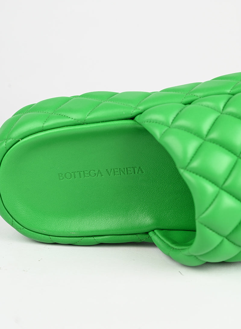 Bottega Veneta Sandali in pelle verde - N. 39