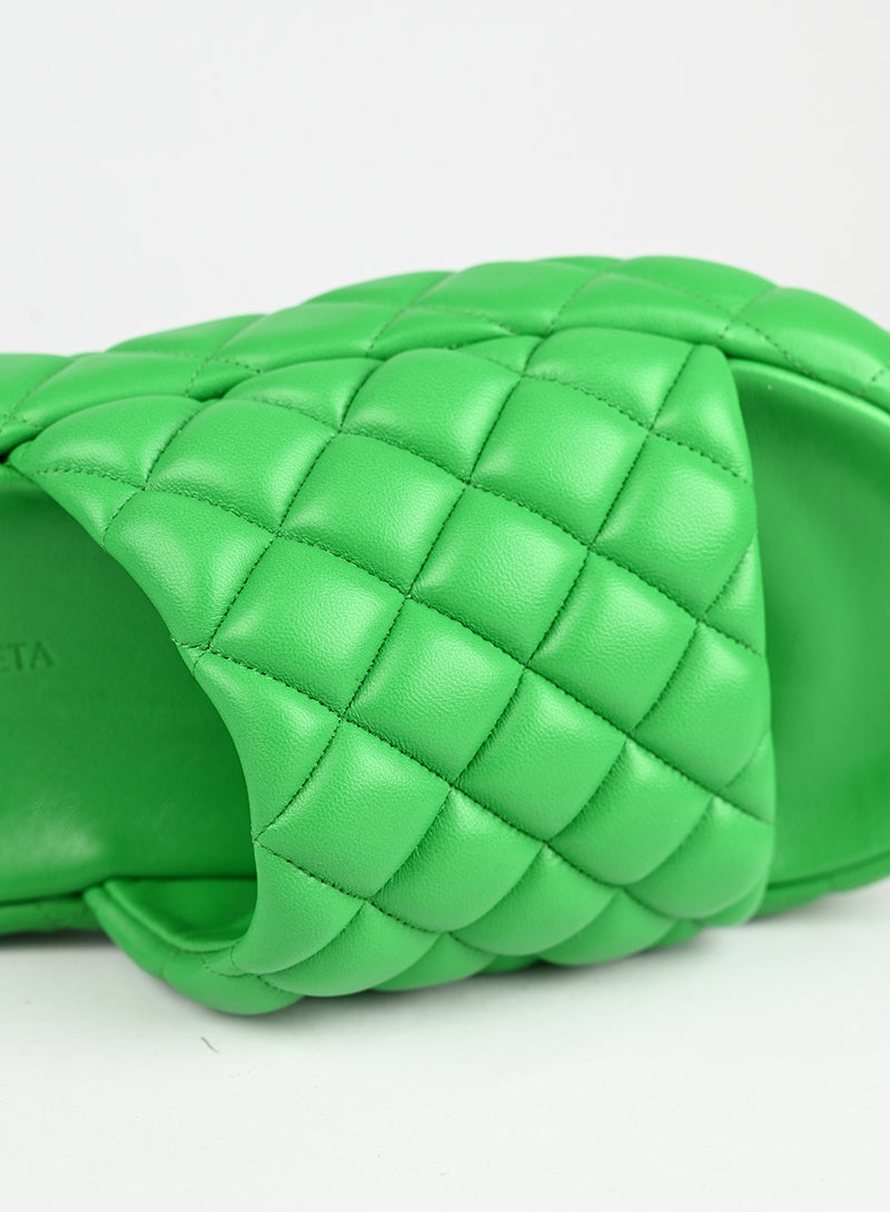 Bottega Veneta Sandali in pelle verde - N. 39