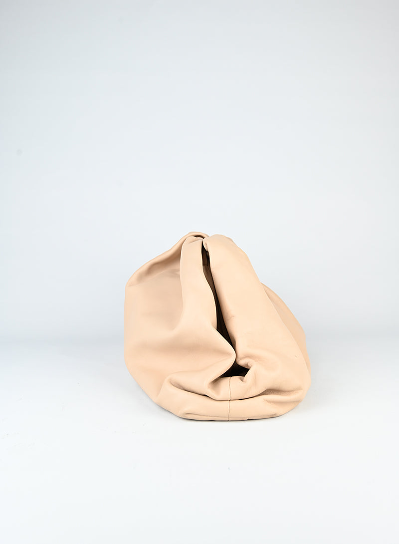 Bottega Veneta Pouch in pelle cipria