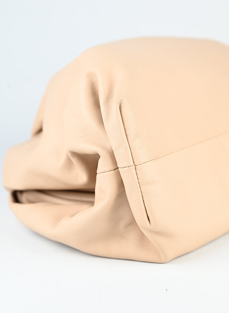 Bottega Veneta Pouch in pelle cipria