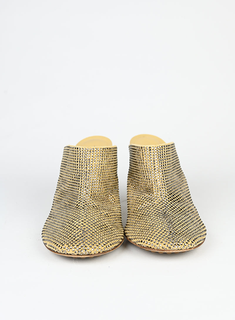 Bottega Veneta Sabot con strass - N. 39