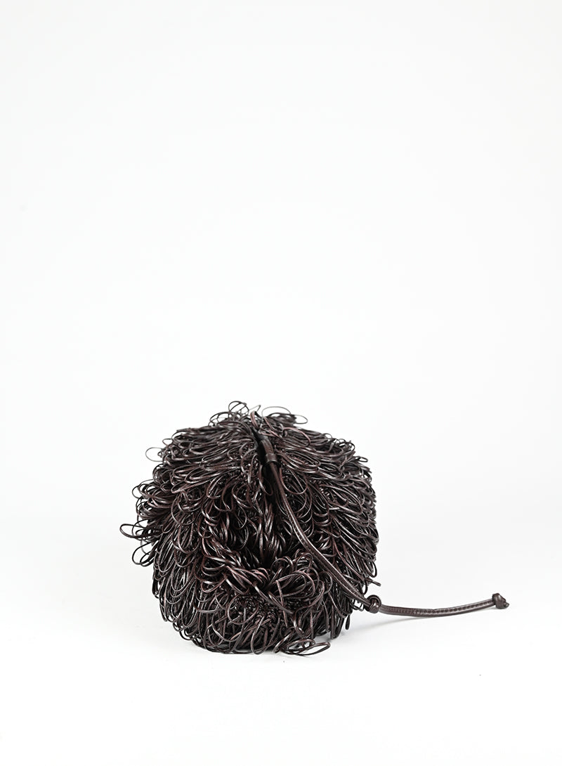 Bottega Veneta Borsa Sponge Pouch marrone