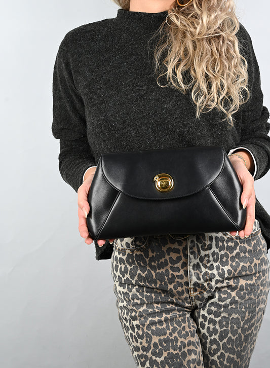 Cartier Pochette in pelle nera