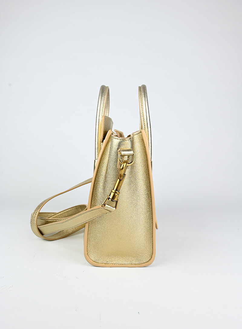 Celine Borsa Luggage Nano oro