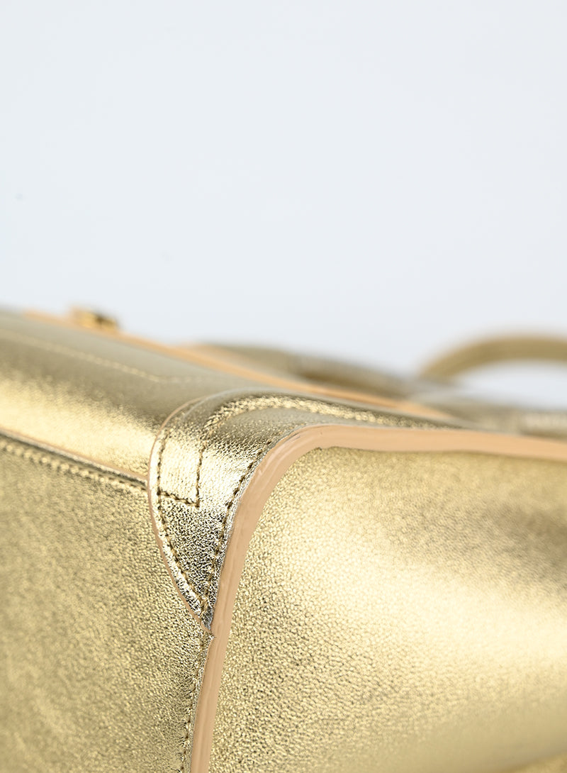 Celine Borsa Luggage Nano oro