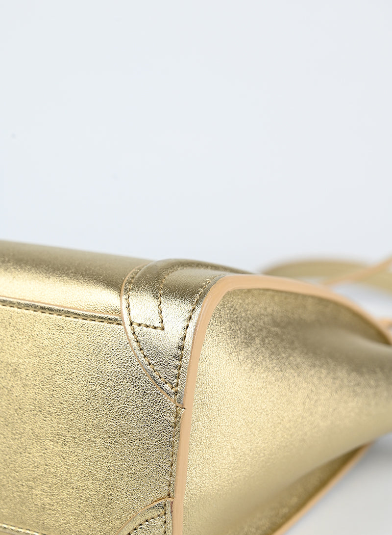Celine Borsa Luggage Nano oro