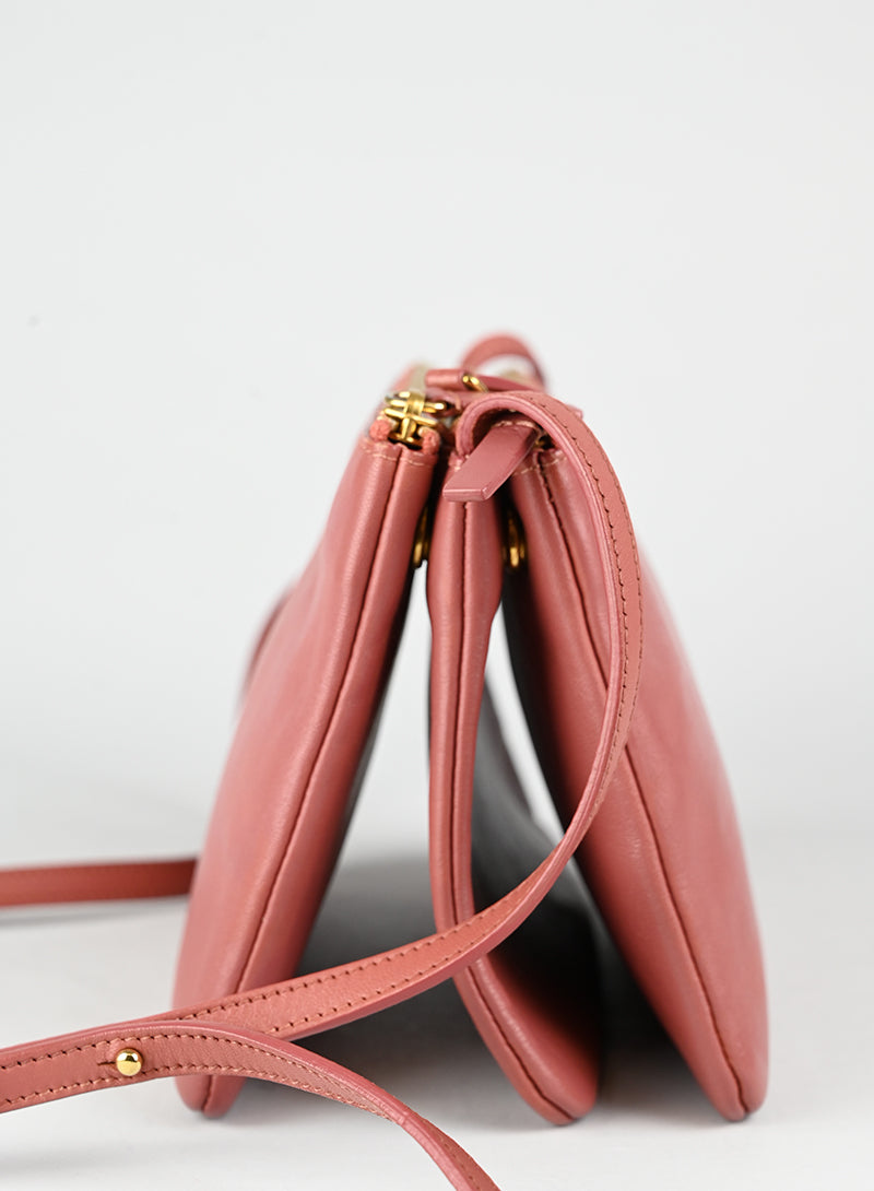 Celine Borsa Trio in pelle rosa antico