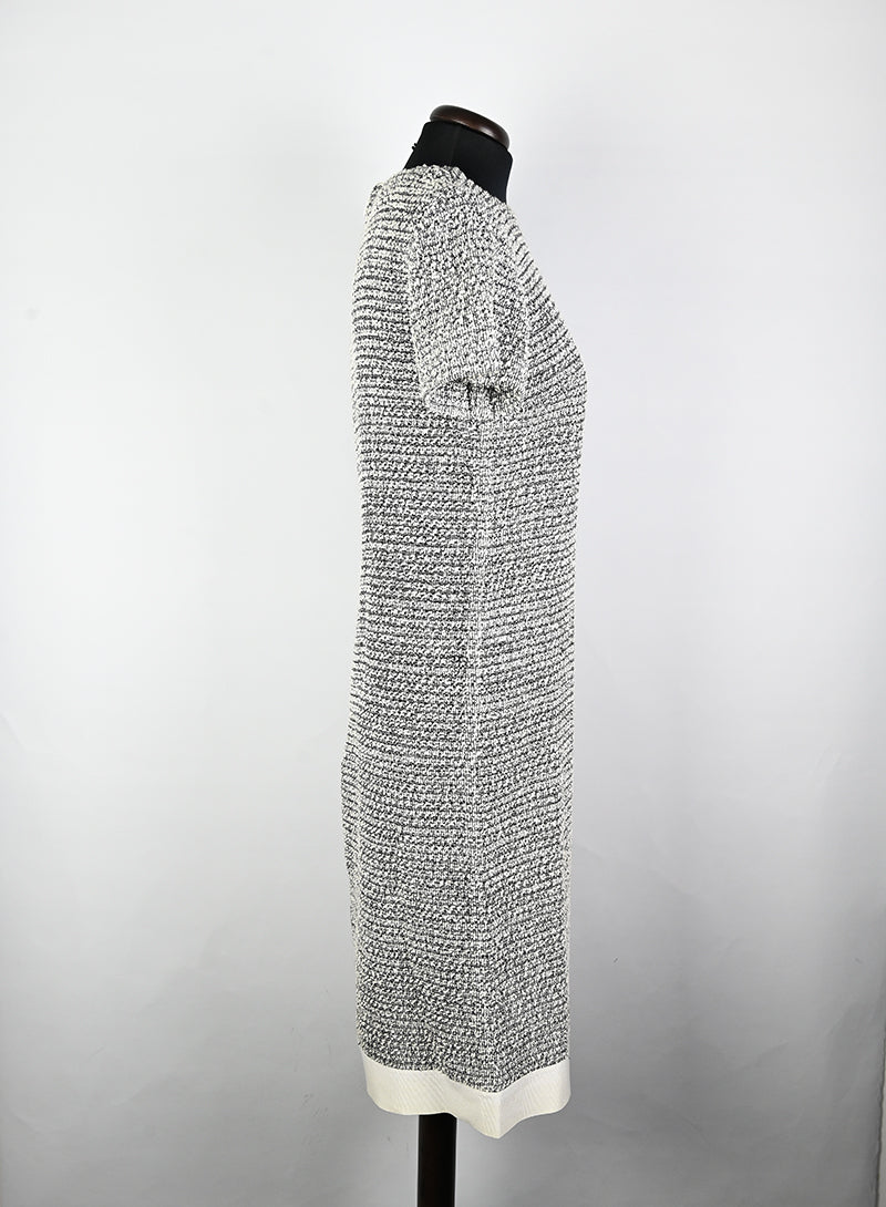 Chanel Abito a tubino bianco nero - Tg. 40