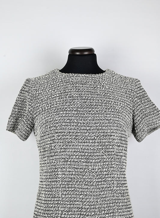 Chanel Abito a tubino bianco nero - Tg. 40