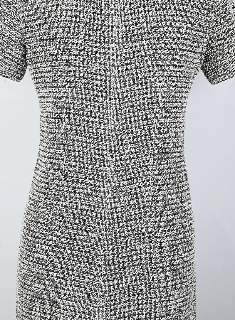 Chanel Abito a tubino bianco nero - Tg. 40