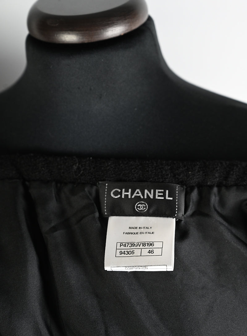 Chanel Abito a tubino nero - Tg. 50