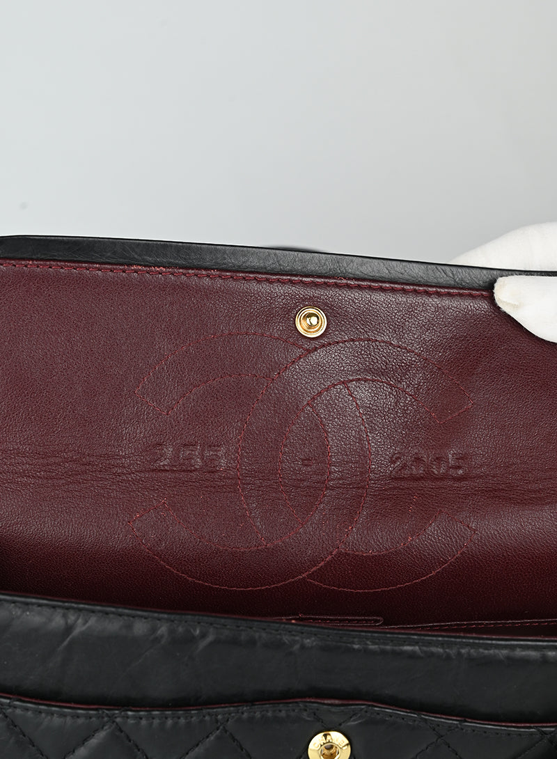 Chanel 2.55 Reissue in pelle nera