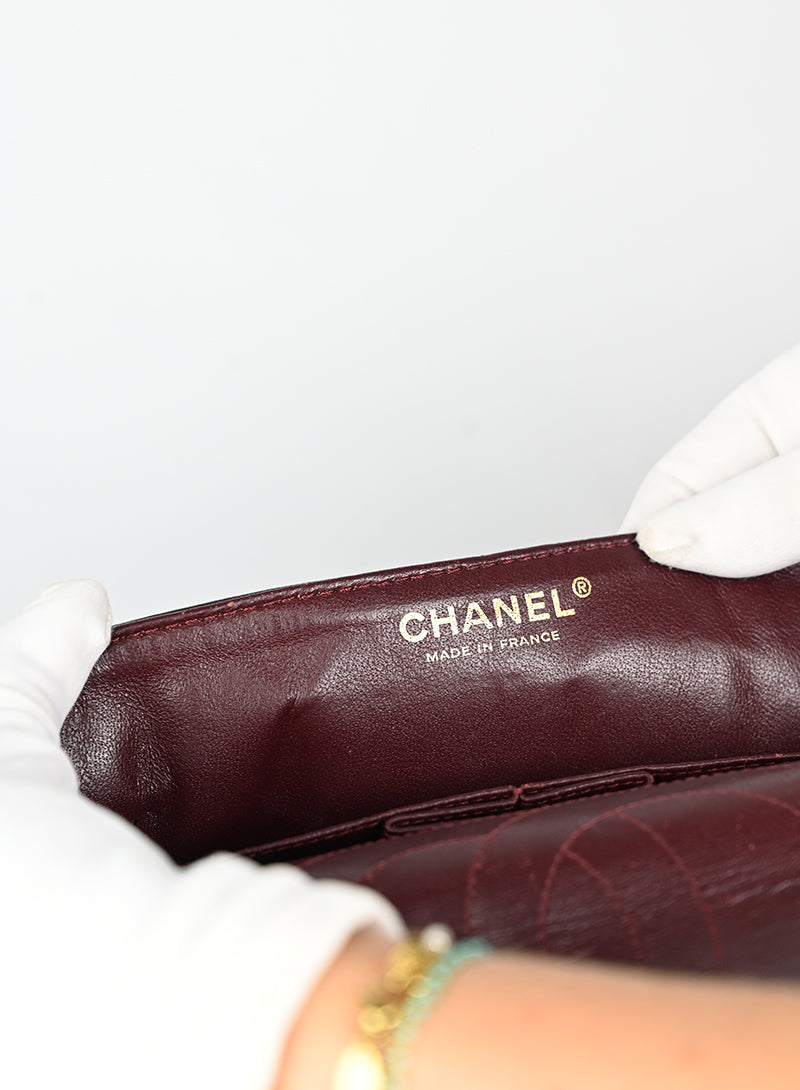 Chanel 2.55 Reissue in pelle nera